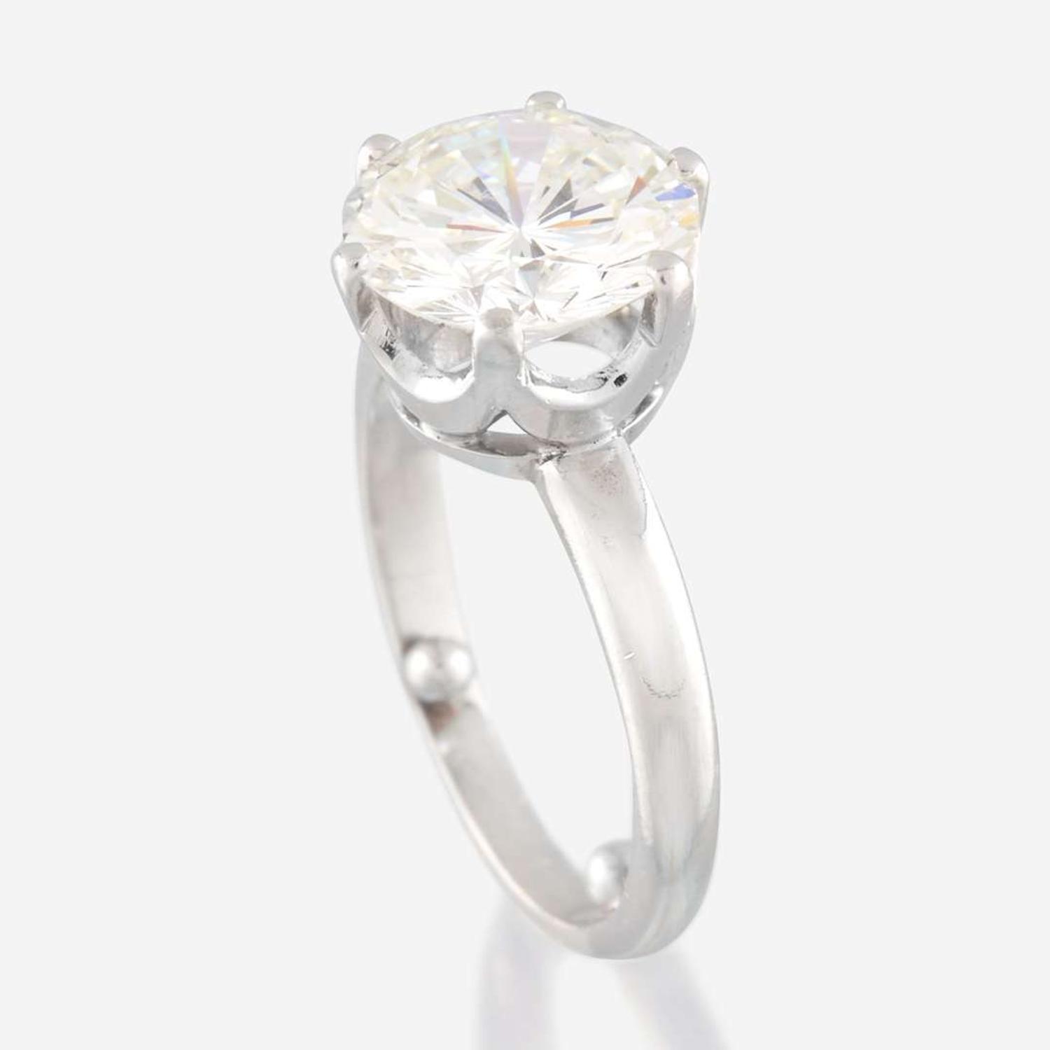 A diamond solitaire