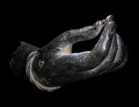 A Roman Bronze Right Hand, Possibly from a Statue of Aphrodite