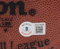 A Michael Jordan, Frank Thomas and Jim McMahon Super Bowl XXIV Signed Autograph Football from The Collection of Sports Super Agent Steve Zucker (Beckett Authentication Services Letter),