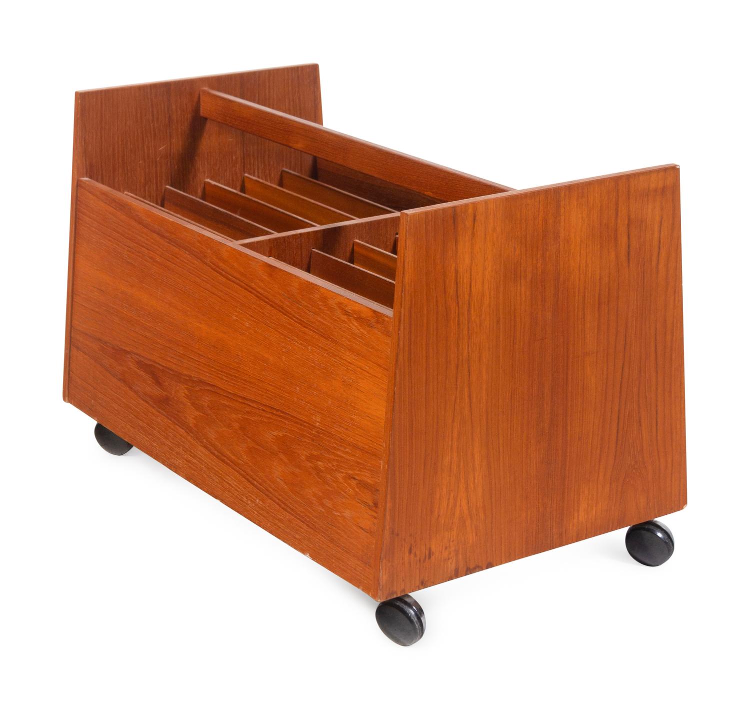 Magazine/Record Rack, c. 1960 Bruksbo, Norway