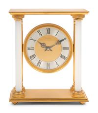 An Hour Lavigne Bronze Portico Clock