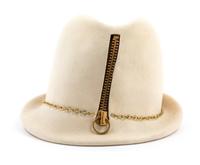 Yves Saint Laurent Early Hat with Zipper, 1960-70s