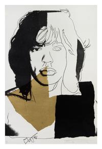 Andy Warhol, (American, 1928 - 1987), Mick Jagger, 1975