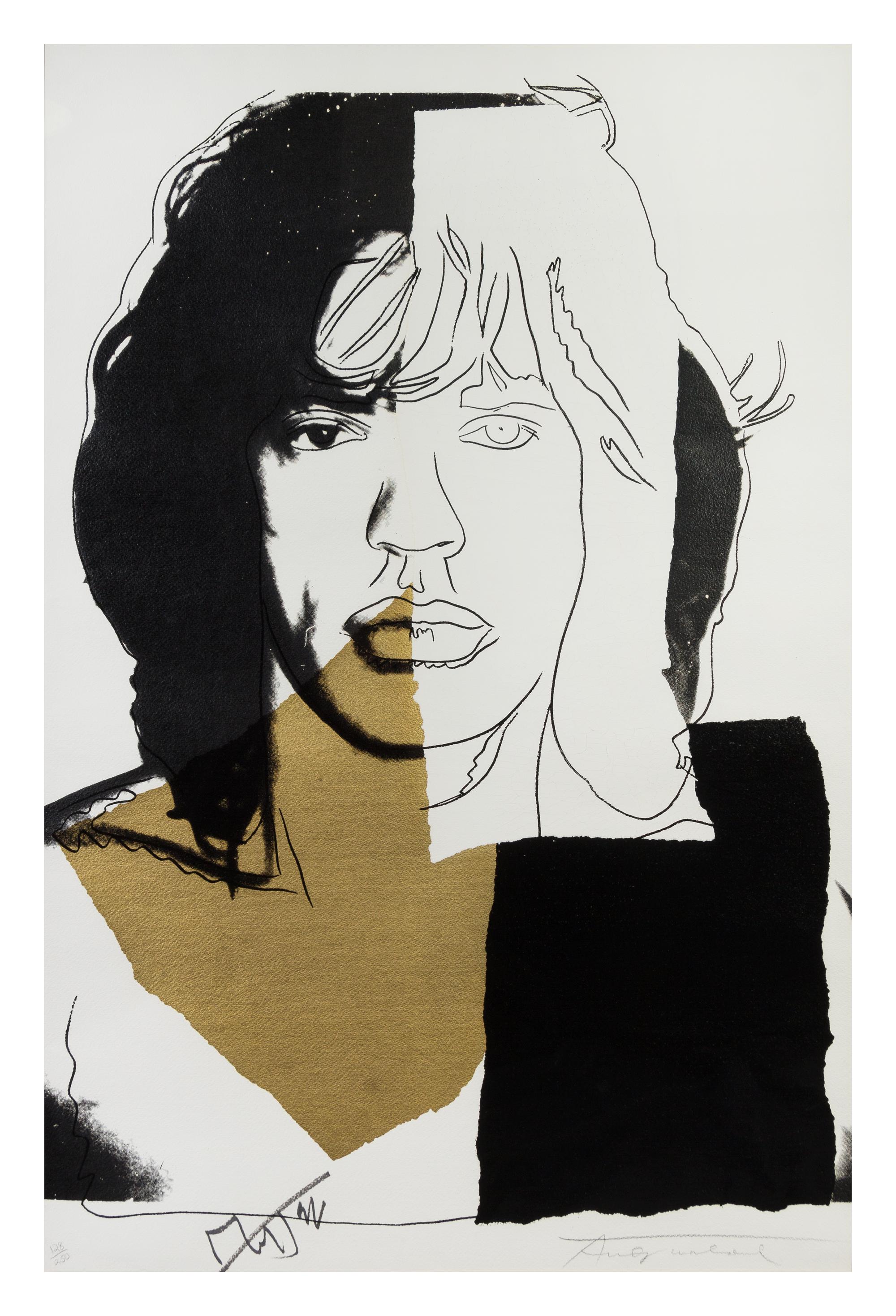 Andy Warhol, (American, 1928 - 1987), Mick Jagger, 1975