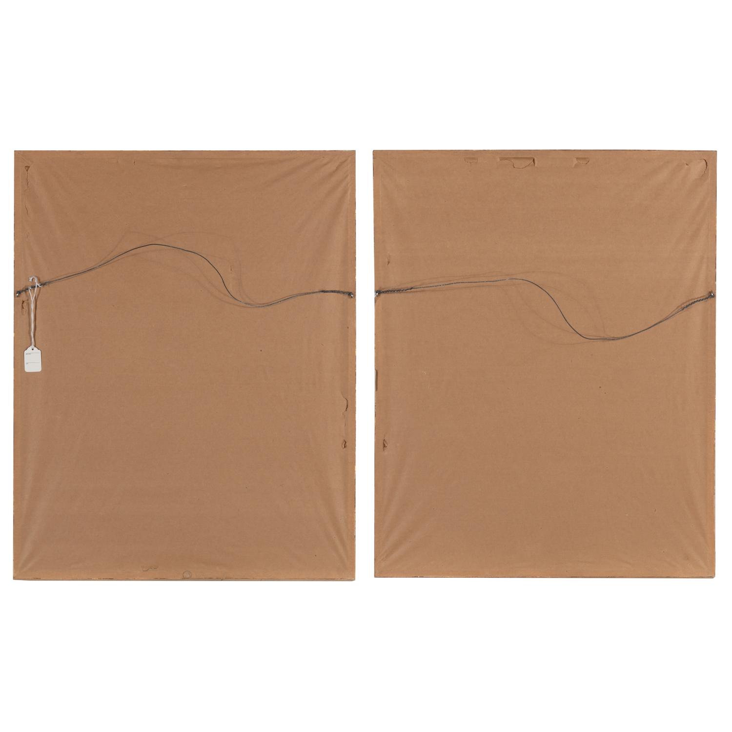 Untitled and Untitled (a pair of works), 1980