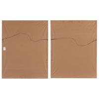 Untitled and Untitled (a pair of works), 1980