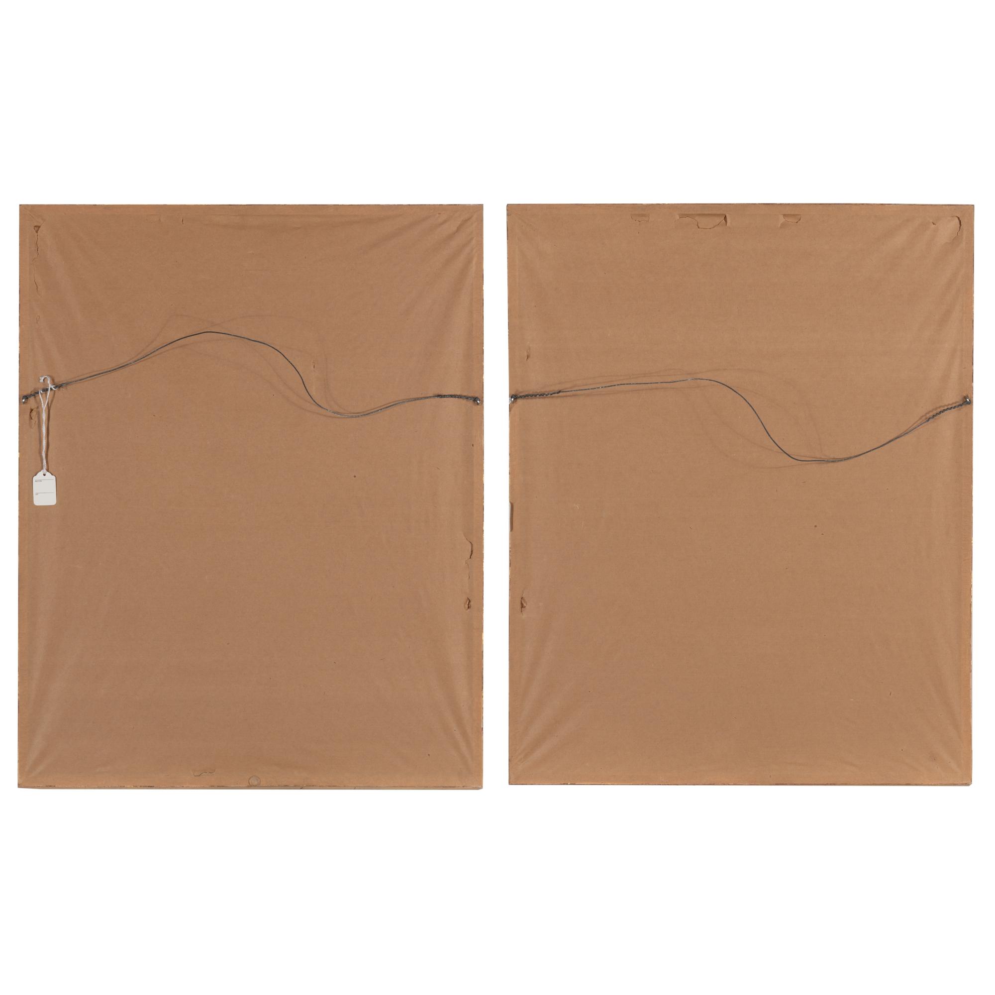 Untitled and Untitled (a pair of works), 1980