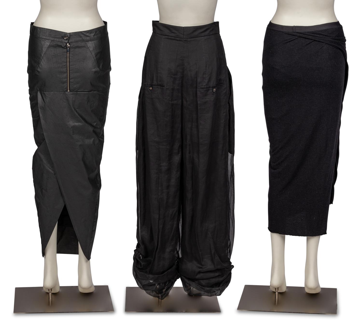 Rick Owens Pant and Two Skirts