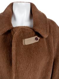 Men's Sulka Brown Alpca Coat, 1980-90s