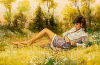 Woman in Field