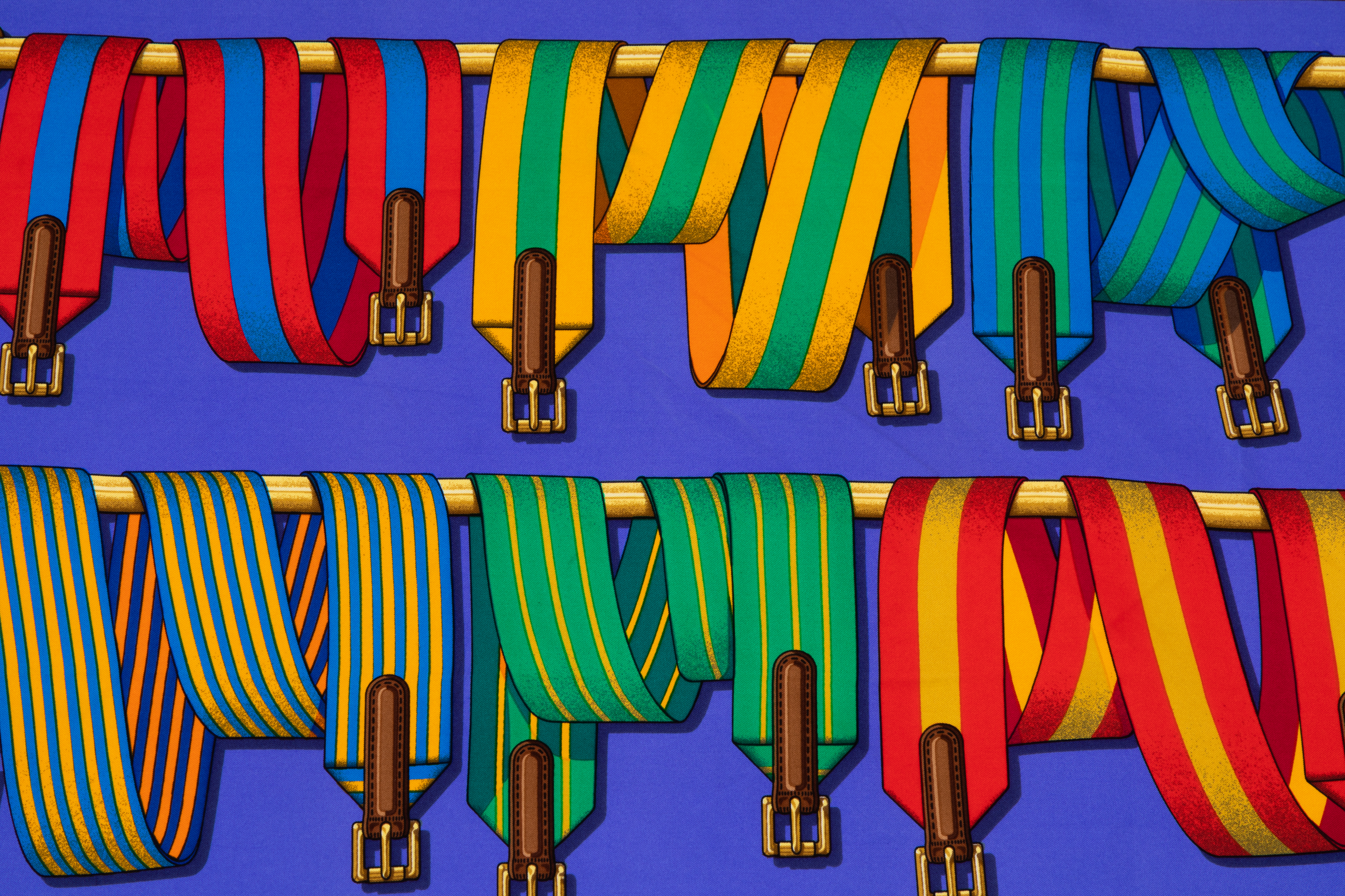 Hermès 90cm Silk Scarf