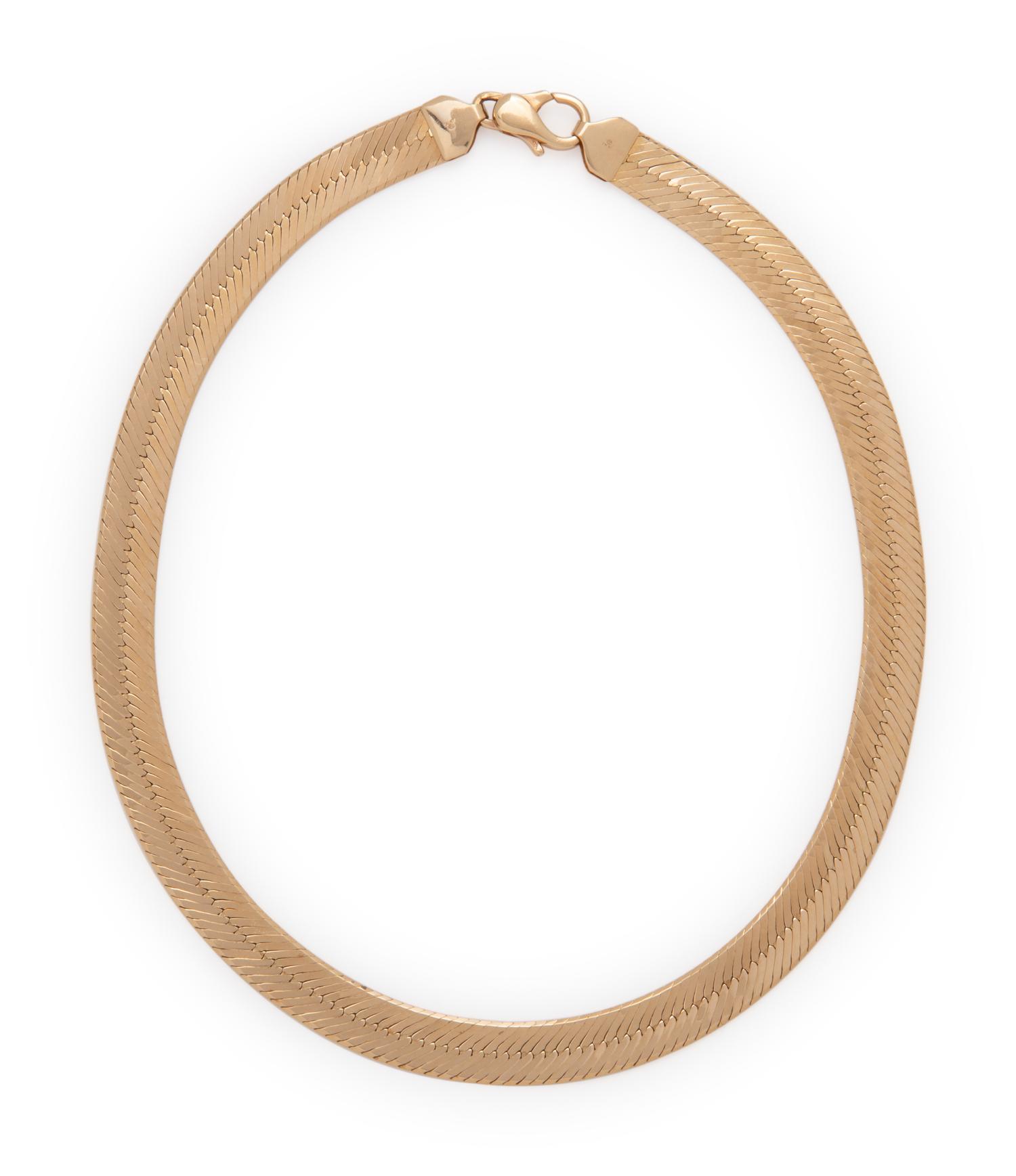 YELLOW GOLD NECKLACE
