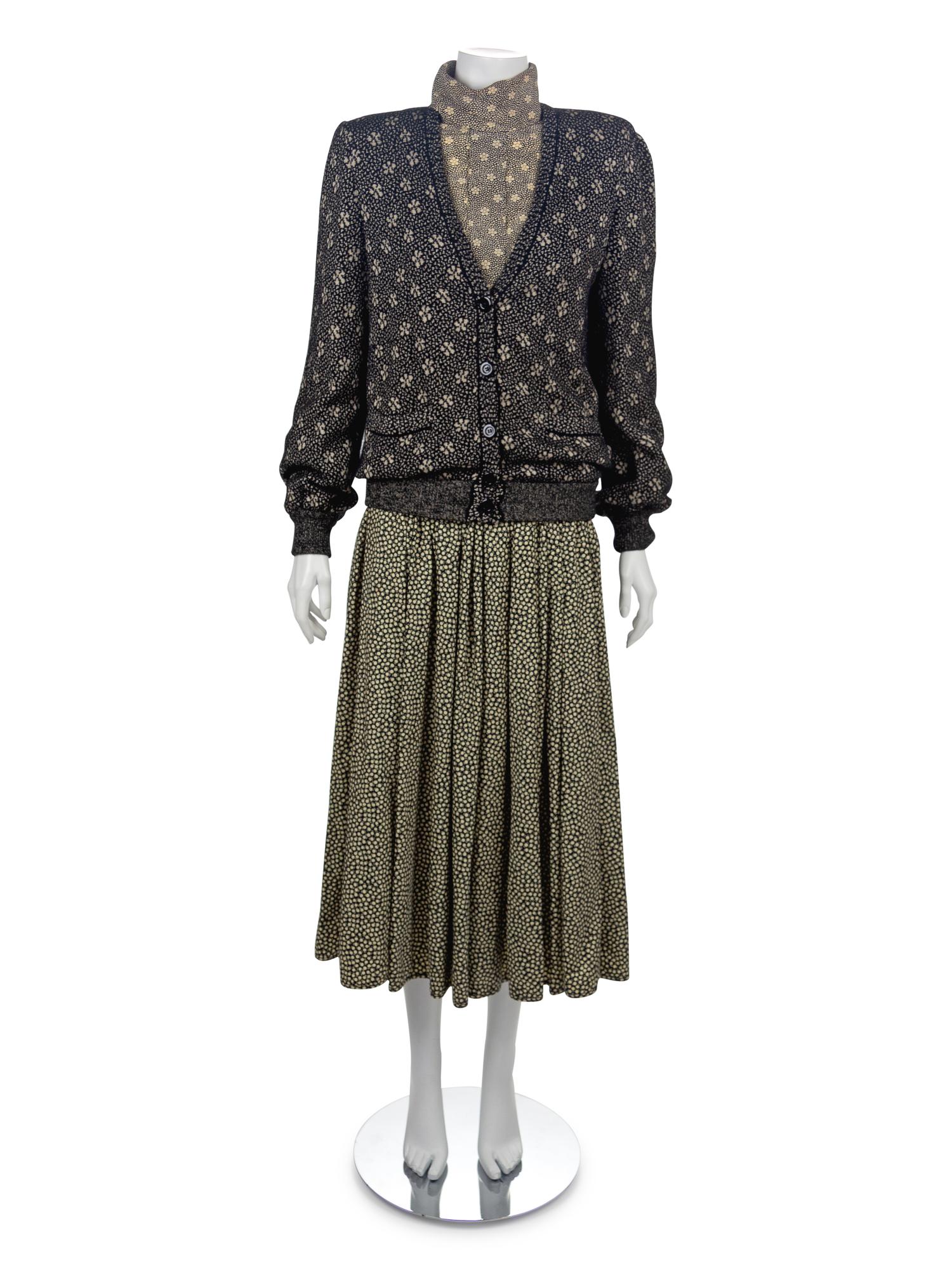 Valentino Boutique Three Piece Ensemble, 1980's