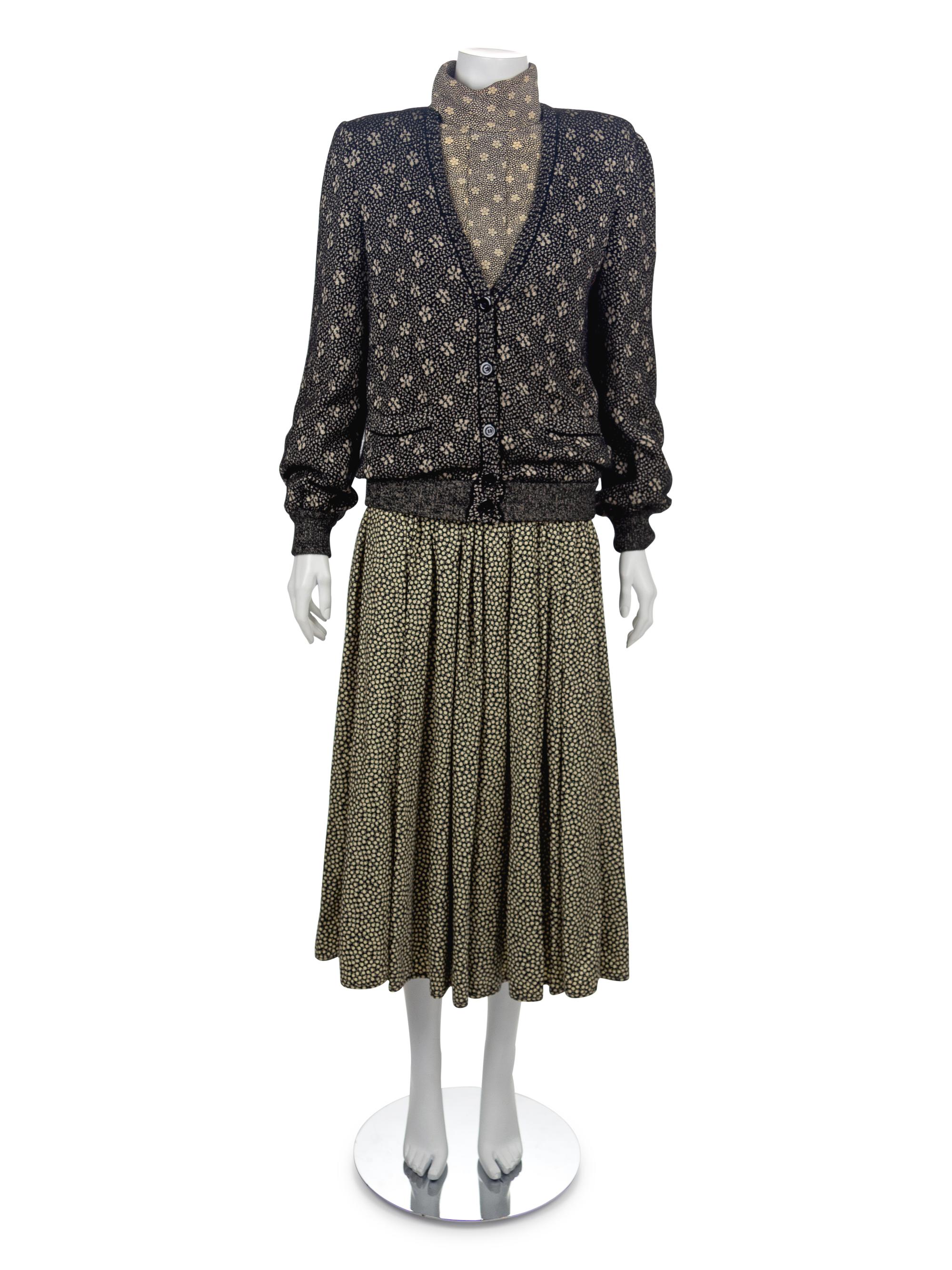 Valentino Boutique Three Piece Ensemble, 1980's