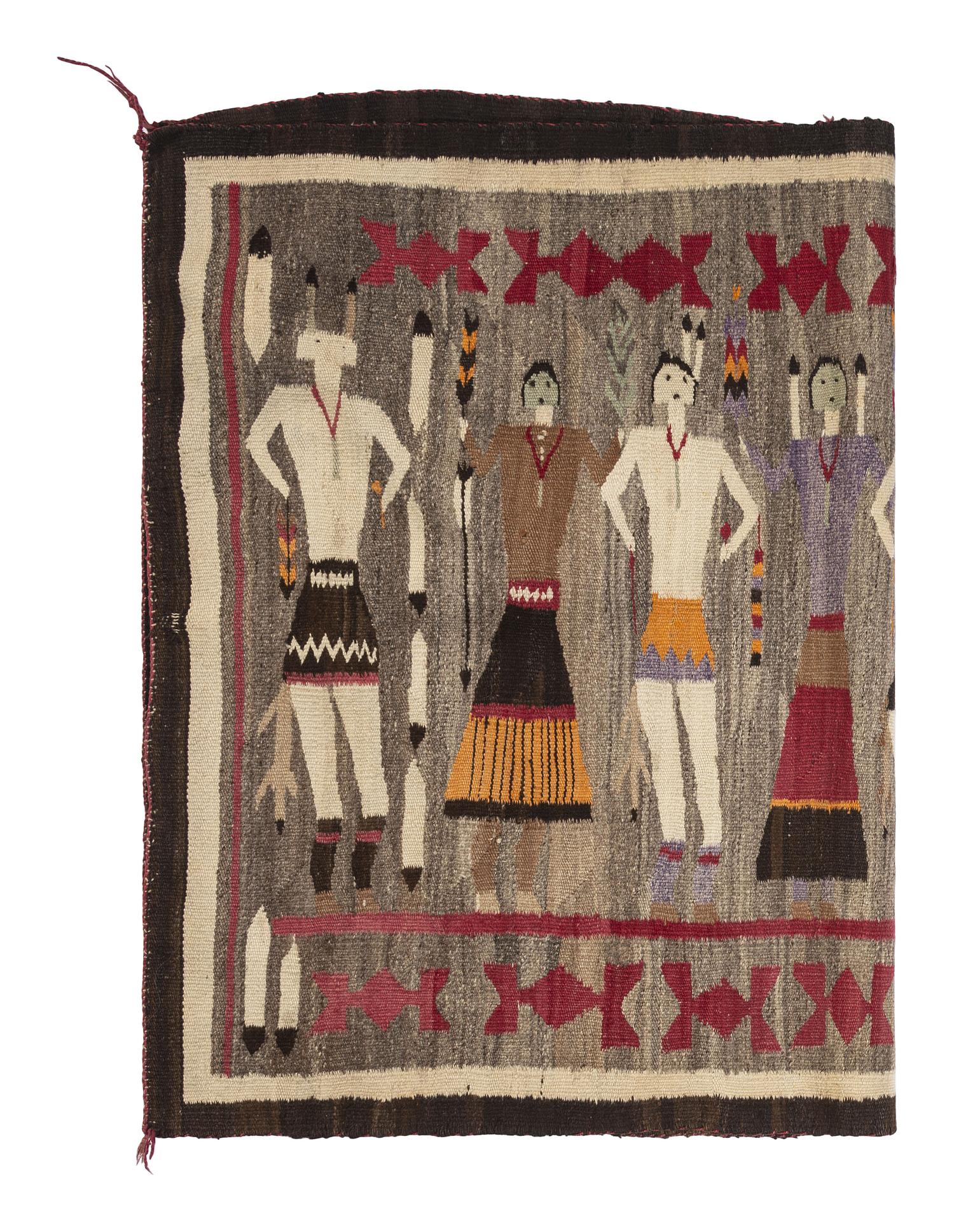 Navajo Yeibichai Weaving / Rug
