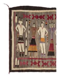 Navajo Yeibichai Weaving / Rug