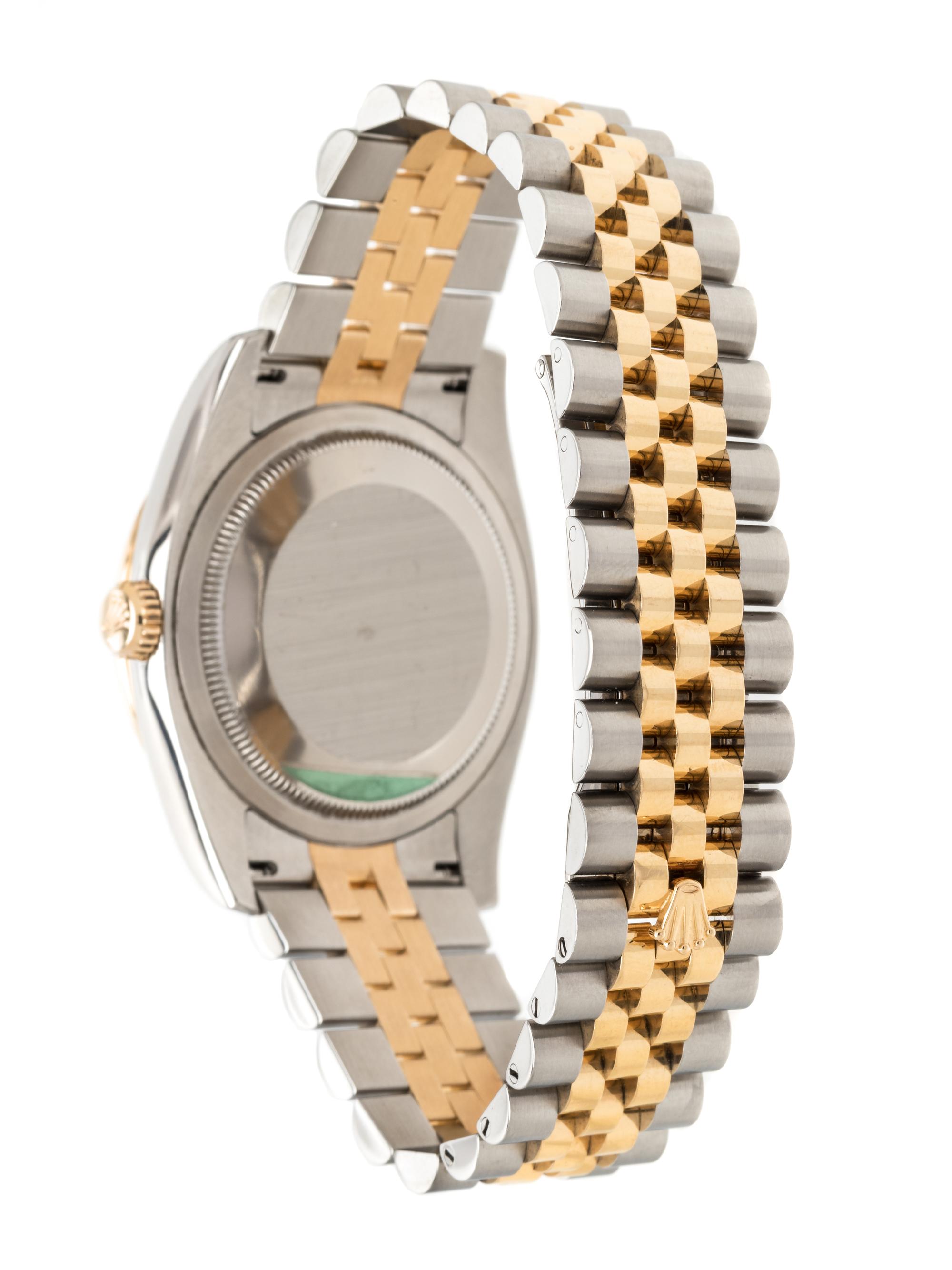 ROLEX, STAINLESS STEEL, YELLOW GOLD AND DIAMOND REF. 116233 'OYSTER PERPETUAL DATEJUST' WRISTWATCH