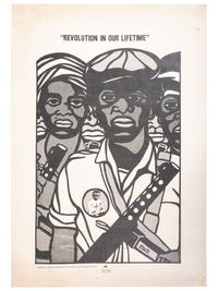 [BLACK PANTHERS]. DOUGLAS, Emory, artist. " Revolution in our Lifetime ." San Francisco, CA: Black Panther Party, ca 1970.