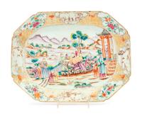 A Chinese Export Porcelain Platter