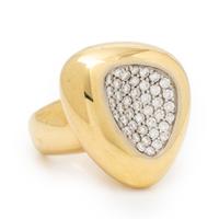 Roberto Coin, 'Capri Plus', Diamond and Yellow Gold Ring
