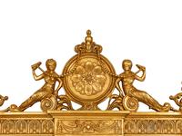 A Pair of Massive Friedman Brothers Adam Style Giltwood Overmantel Mirrors