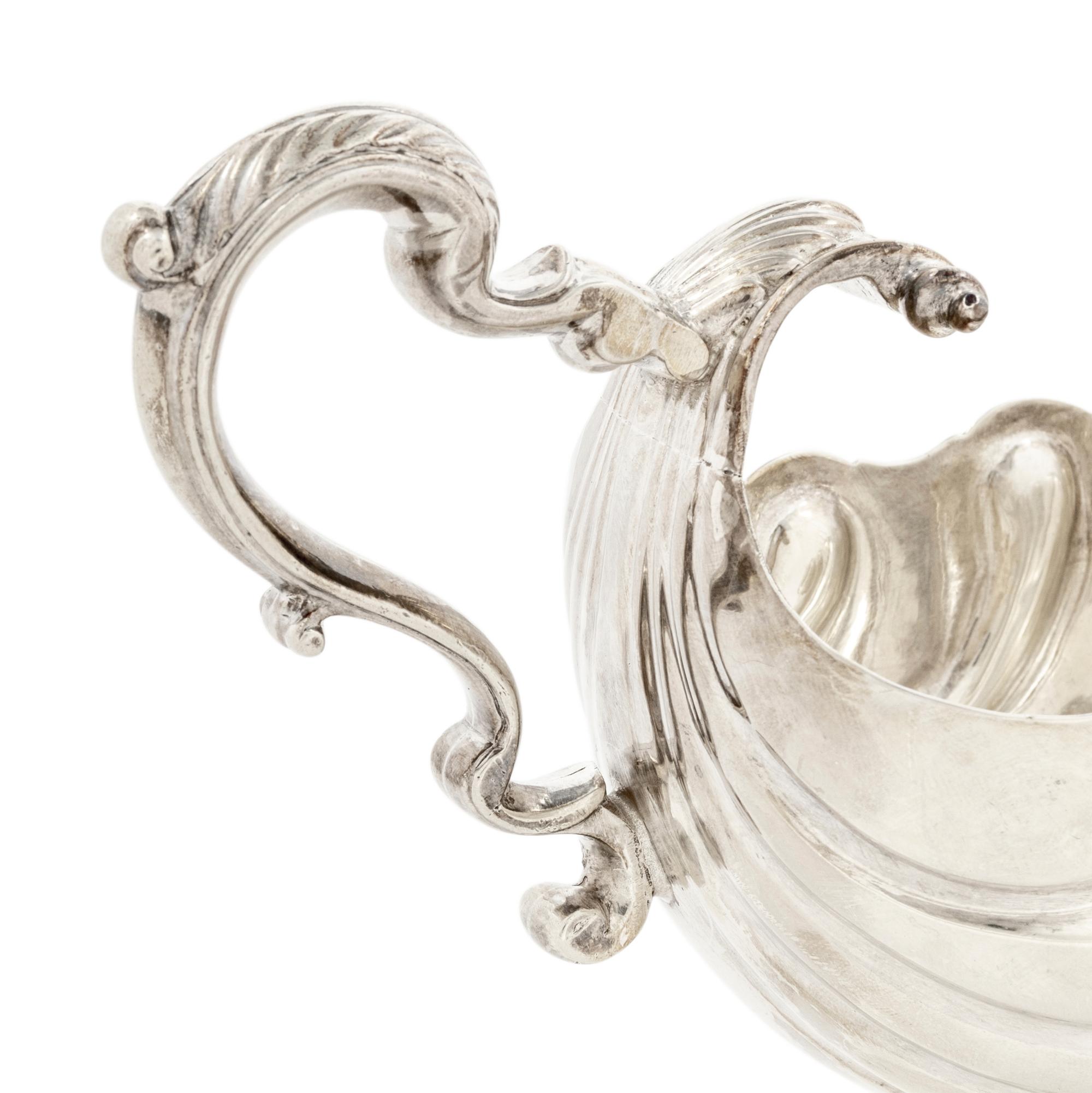 An Irish Silver Sauce Boat