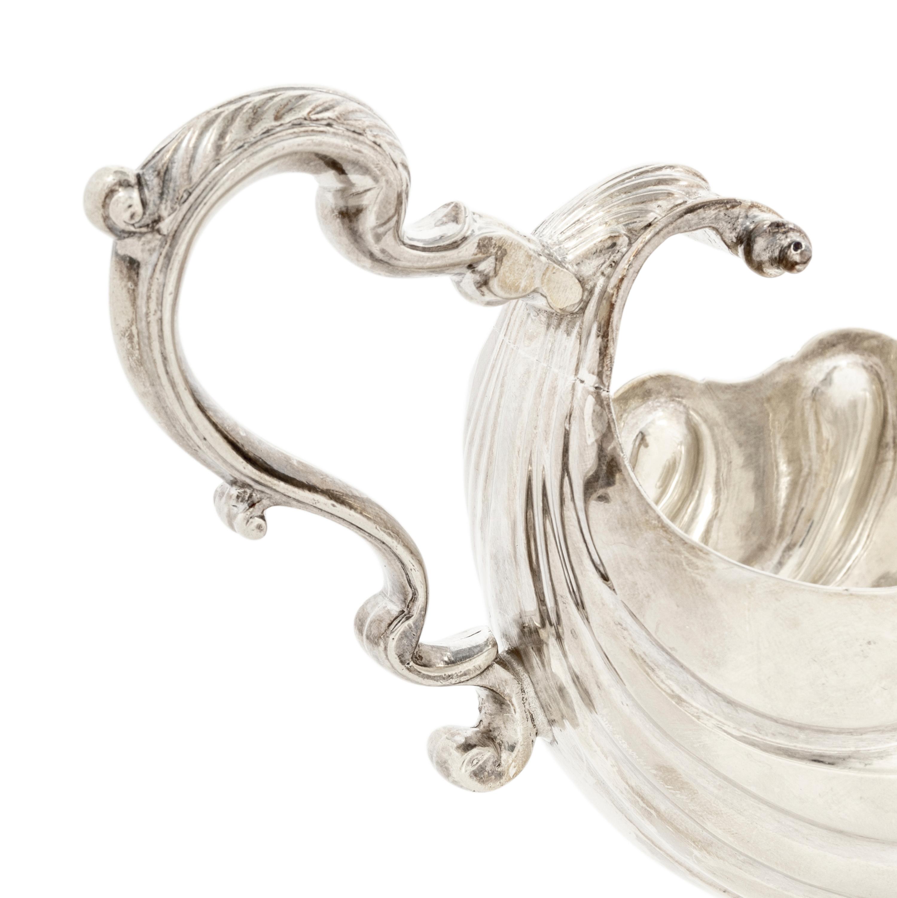 An Irish Silver Sauce Boat