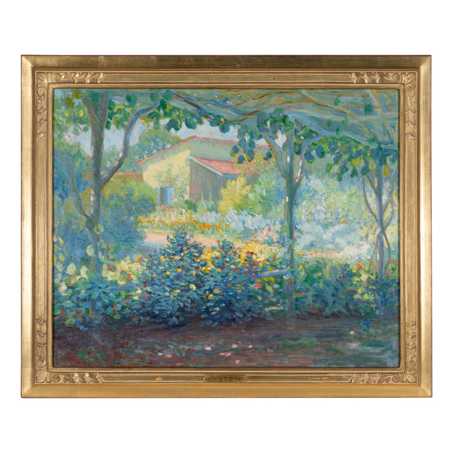 Albert Schmidt (American, 1885-1957) — Tesuque Garden