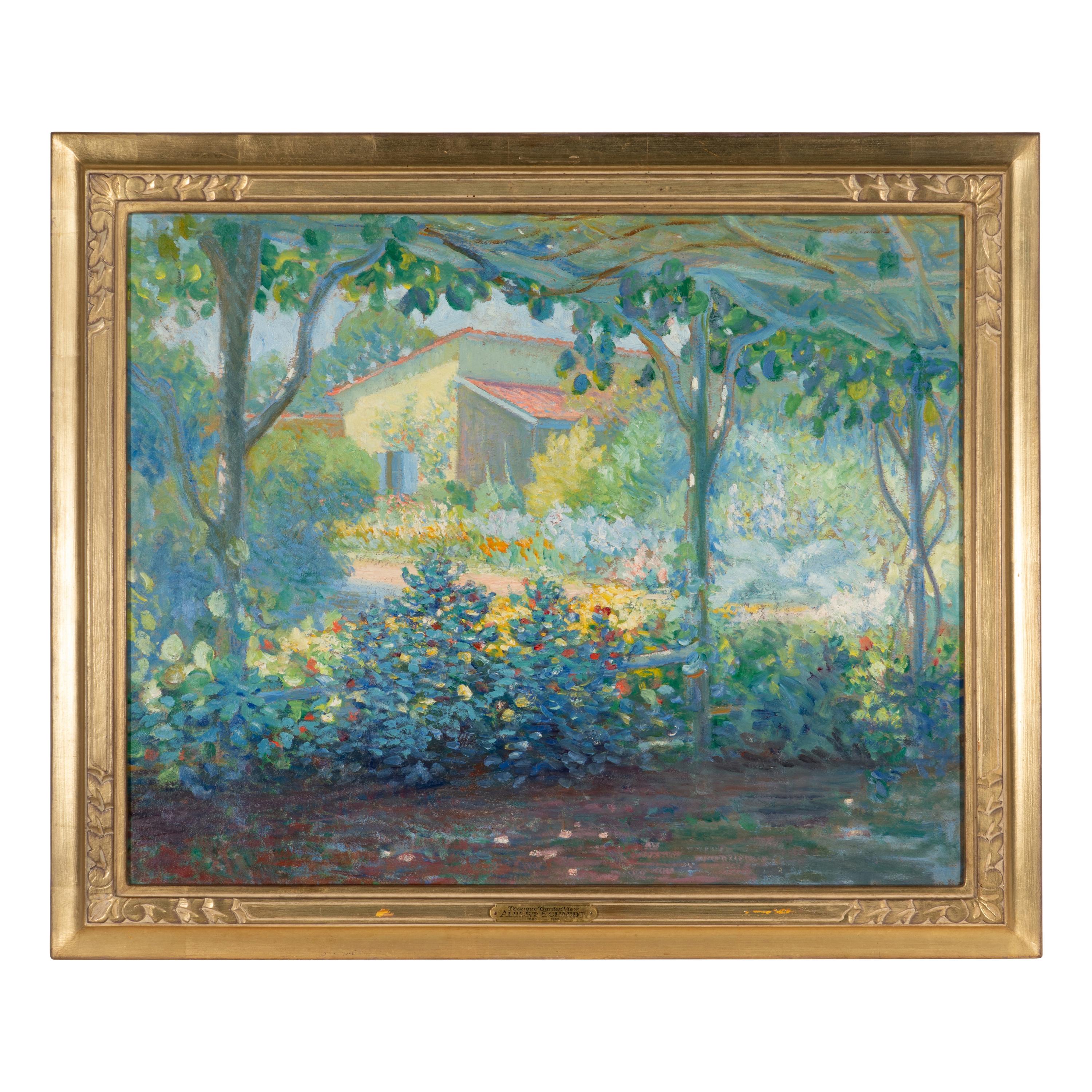 Albert Schmidt (American, 1885-1957) — Tesuque Garden