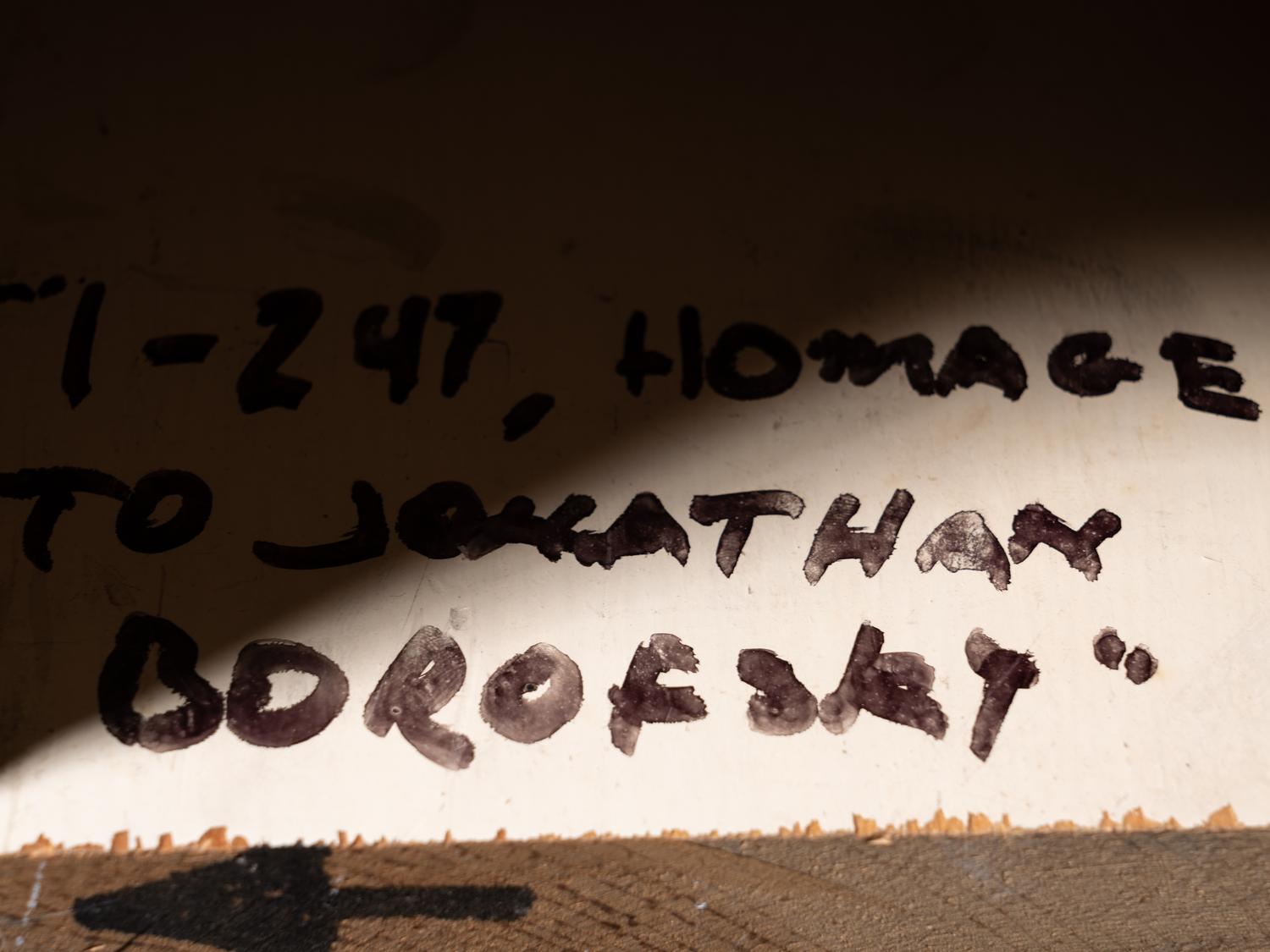I-247: Homage to Jonathan Borofsky