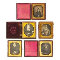 [Early Photography] Group of 26 Daguerreotypes of Women
