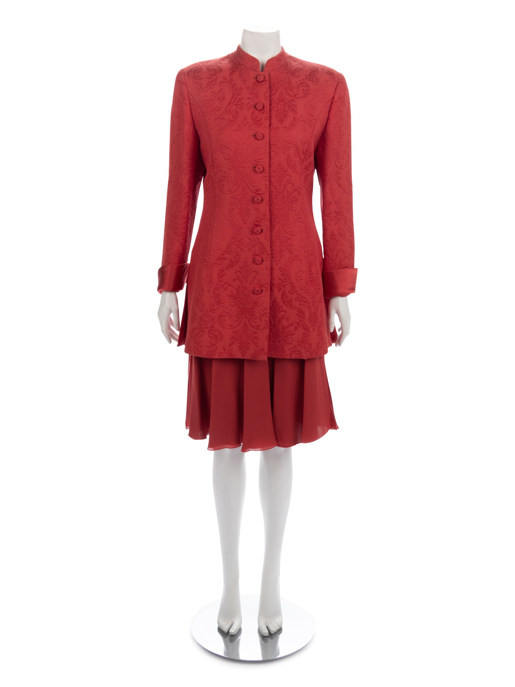 Two Designer Skirt Suits, 1980-90s: Valentino & Irene Remonville