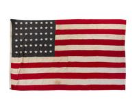 Two 48-Star American Flags