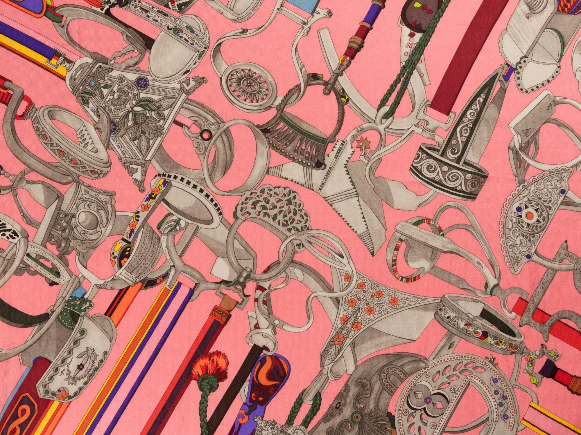 Hermès 140cm Cashmere/Silk Scarf
