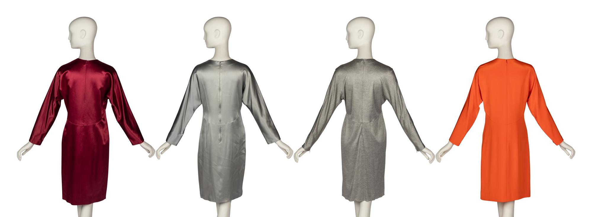 Four Geoffrey Beene Dresses