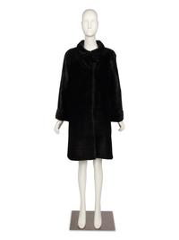 Zandra Rhodes Sheared Mink Coat, 2000s