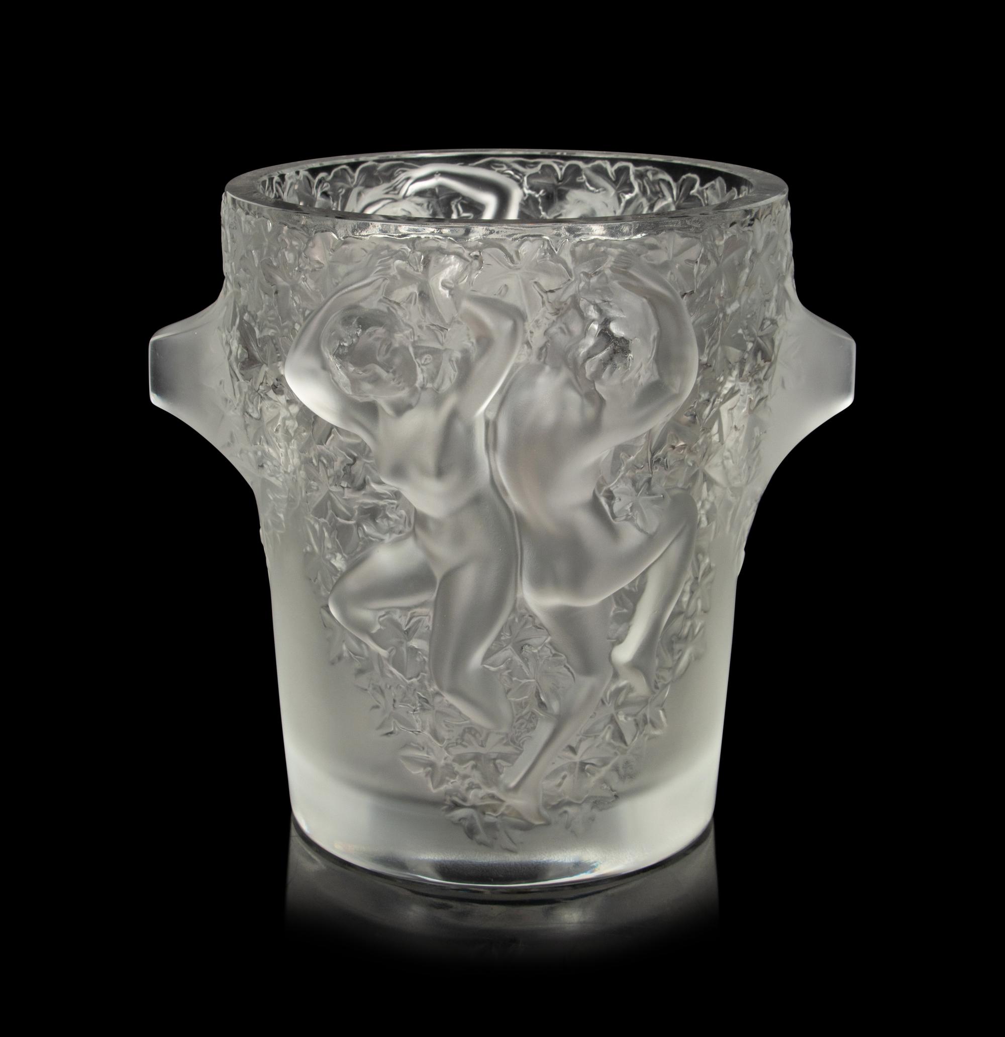 A Lalique Ganymede Champagne Cooler