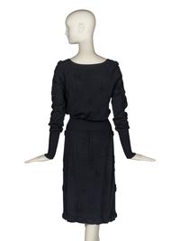 Two Chanel Sweaters and One Chanel Skirt with Belt