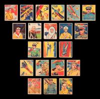 A Collection of Over 60 1934 R136 National Chicle Sky Birds Trading Cards