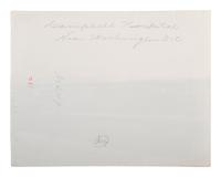 [CIVIL WAR]. Photographer unknown. Distant View of Campbell Hospital, Washington, D.C. 1862-1865.