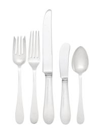A Tiffany and Co. Silver Flatware Service
