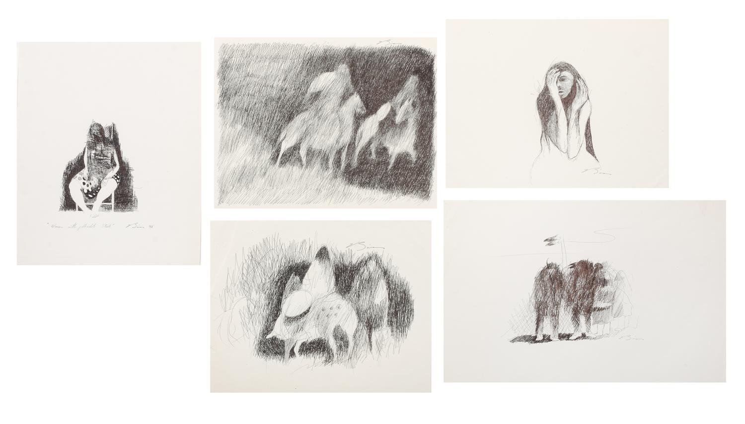Five Drawings