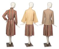 Gucci Ensemble, Two Jackets by Valentino and Lanvin, 1970s