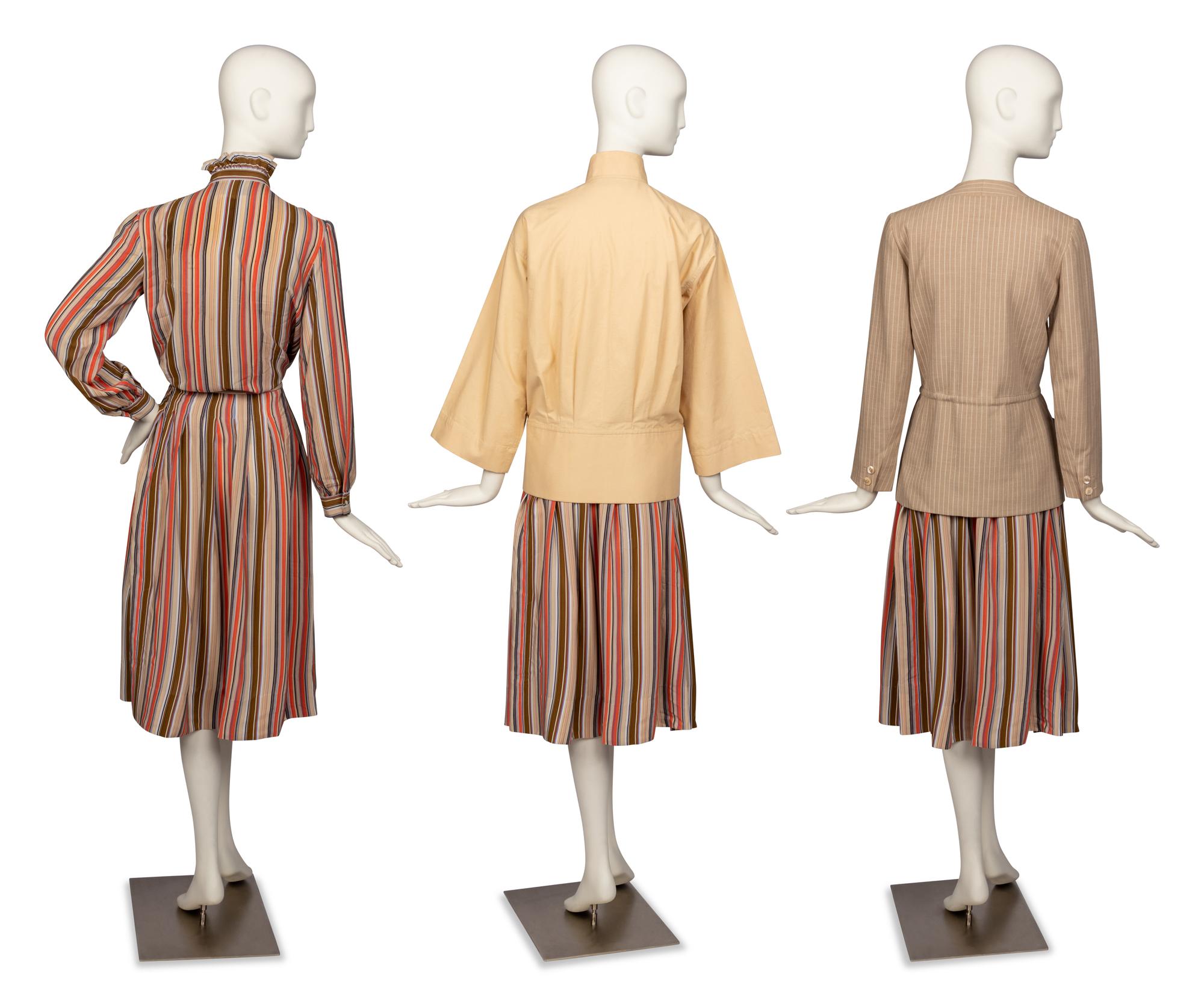 Gucci Ensemble, Two Jackets by Valentino and Lanvin, 1970s