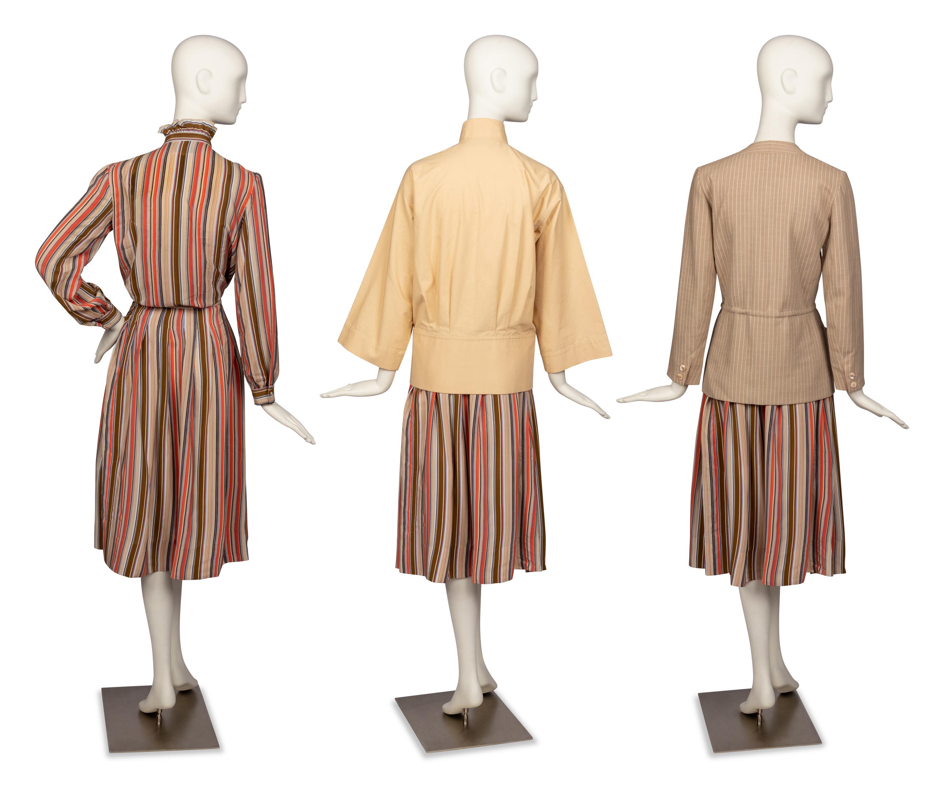 Gucci Ensemble, Two Jackets by Valentino and Lanvin, 1970s