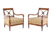 A Pair of Art Deco Fauteuils
