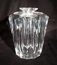 A Lucite Ice Bucket Height 10 1/2 inches.