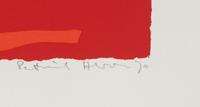 Six in Vermillion with Green in Yellow; Six in Vermillion with Violet in Red; and Six in Vermillion with Red in Red (a group of three prints), 1970