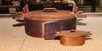 Two Danish Bentwood Boxes Width of larger 14 1/2 inches. — LATE 19TH CENTURY