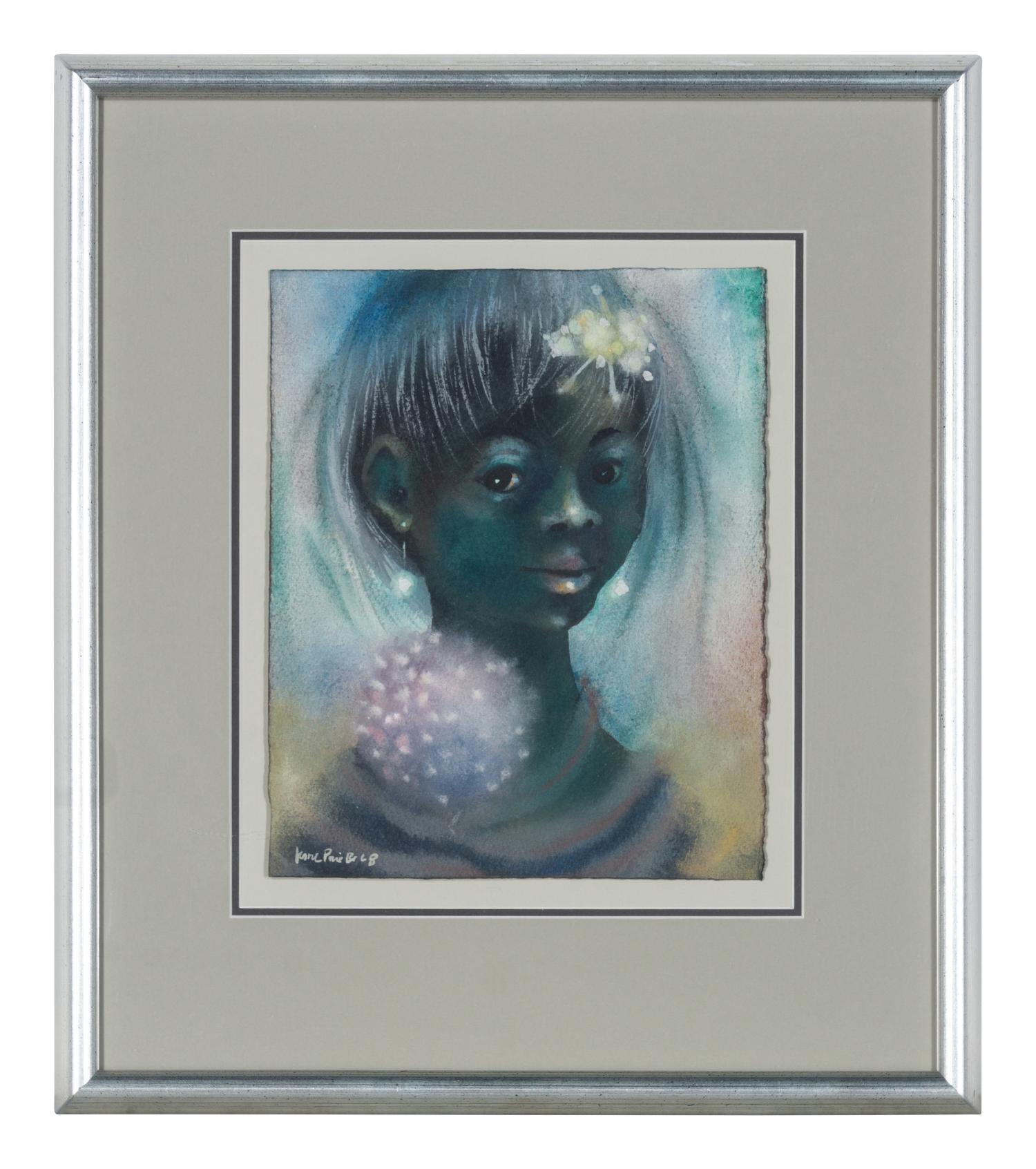 Lady with Allium, 1968